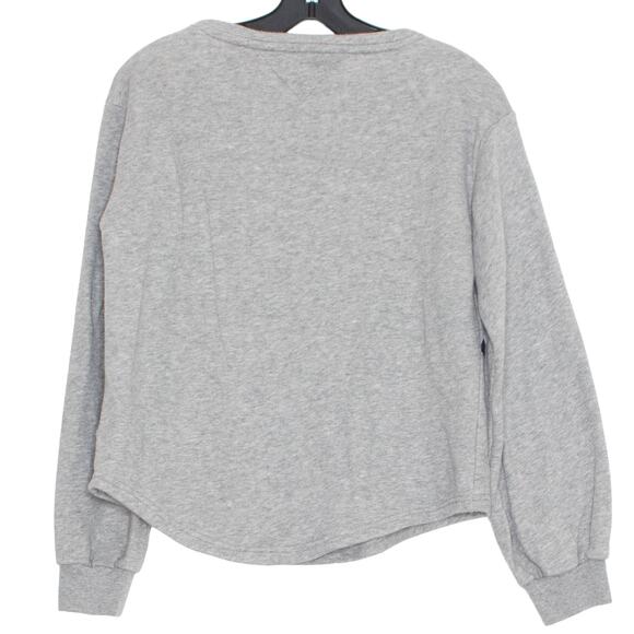 Tommy Hilfiger Sweatshirt Spell Out 90s Streetwear Athleisure Logo Retro Medium - Picture 2 of 6